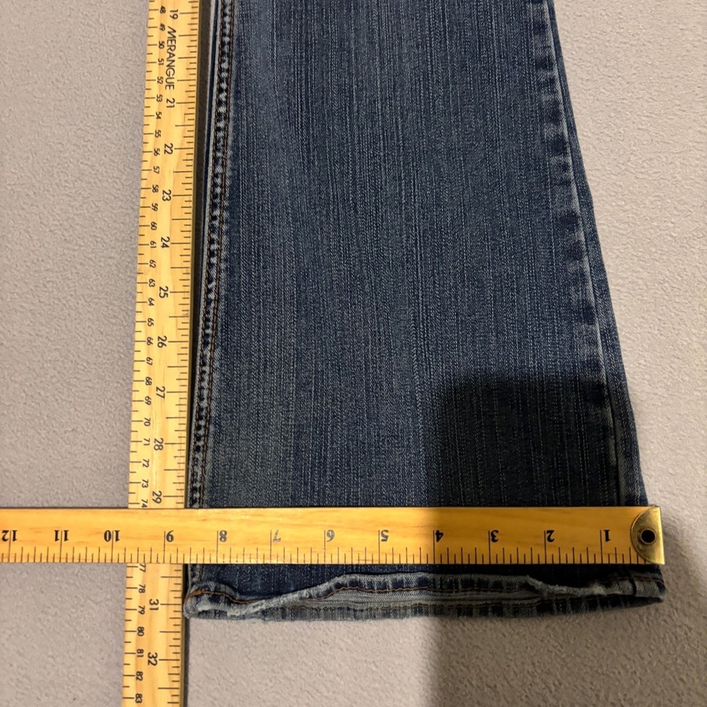 Silver Jeans Co Aiko Low Rise Bootcut Jeans Blue Wash 28x33 Grunge Y2K Western - Picture 2 of 6